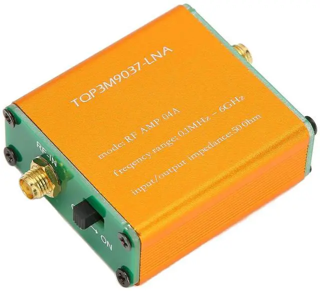 Main image of Ultra Low Noise Amplifier, LNA Module for RF Software Defined Radio, 0.1MHz6GHz Full Band 20dB High Gain Power Preamplifier Module for 1A (Built in Battery)