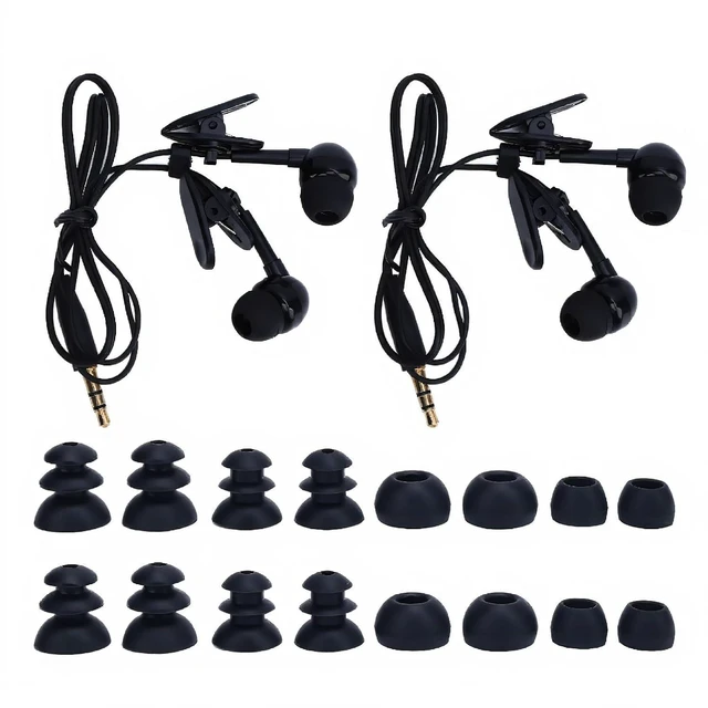 Main image of Swimming Headphones, IP68 Swim Earburds with High Sound Quality,3.5mm Jack, 40cm Short Cable,for Swimming, Surfing