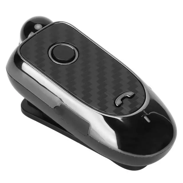 Alt view image 7 of 7 - Bluetooth Headset, Retractable Business Lavalier Earphone, Multifunction Vibrating Caller ID Clip Sports Earphones for Sports Workout Driving