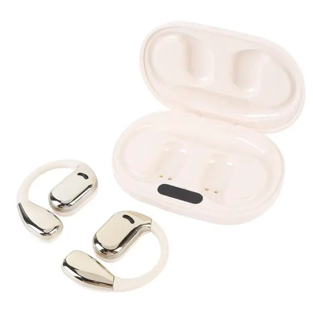 Alt view image 6 of 7 - M75 on Ear Translator Earbuds, Touch Control Language Translation Device Supports 144 Languages & Accents Translation in Real Time, APP,300mAh (Skin Color)