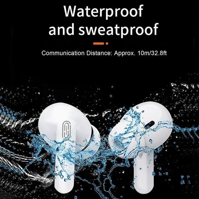 Alt view image 2 of 7 - Y113 Language Translator Earbuds, 144 Language Translator Device with Speakers, Bluetooth Noise Reduction Translator Device for Travel & Business, Fit for OS X Android, Pearl White