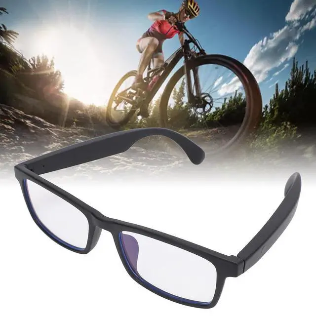 Alt view image 5 of 7 - Smart Glasses with Speakers & Mic - Bluetooth5.3 Sunglasses with Blue Light Blocking, Touch Voice Assistant, Sports Smart Glasses for Outdoor Cycling Running Driving