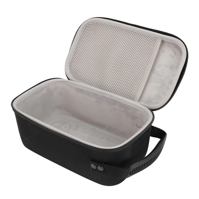 Alt view image 3 of 7 - Protective Carrying Case for Bluetooth Speaker | Hard Travel Case with Handle for Portable Wireless Speaker Made of Nylon EVA