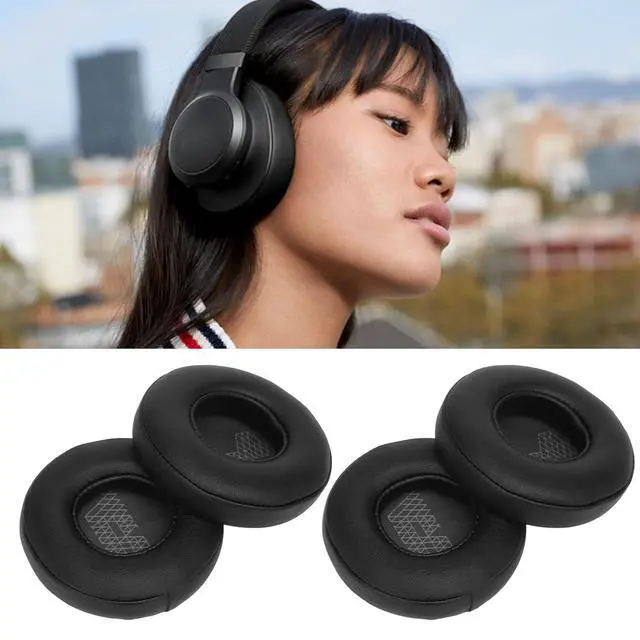 Alt view image 4 of 7 - Replacement Earpads for Live 400BT 460NC Headphones, 2 Pairs Noise Isolation Memory Foam Ear Cushions Cover for 400BT 460NC, Ear Pads Cushions Replacement