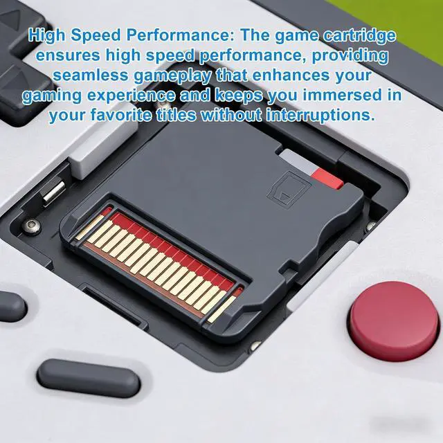 Alt view image 2 of 7 - Game Card, Built in 7800 Games Compatible with Multiple Consoles, with Chinese Interface and Quick Save, for 3DS 2DS GBA GBC FC MD GB