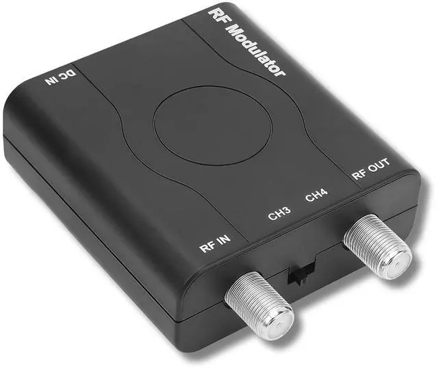 Main image of HDMI RF Modulator Adapter, VHF RF Modulator HDMI Coaxial Converter, 1080P PLL Control of VHF Operating Frequency RFModulator for Home TV Game Console