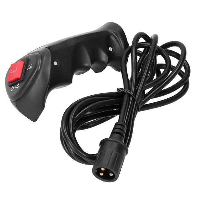 Alt view image 5 of 7 - Replacement Winch Hand Controller, Winch Remote Control Controller with 3pin Plug with Ergonomic Grip, 9.2ft Connector Cable Fit for Car Off-Road Vehicle