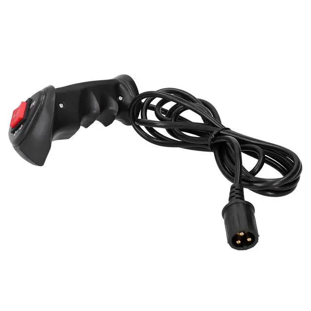 Alt view image 7 of 7 - Replacement Winch Hand Controller, Winch Remote Control Controller with 3pin Plug with Ergonomic Grip, 9.2ft Connector Cable Fit for Car Off-Road Vehicle