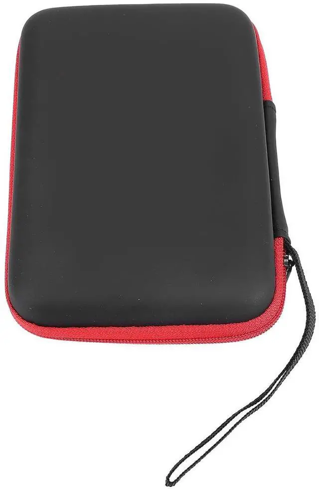 Alt view image 2 of 7 - Sturdy 3.5in Portable Game Console Storage Bag with Soft Lining Mesh Pockets for Miyoo Mini Plus Gaming Console, Protective Carrying Case