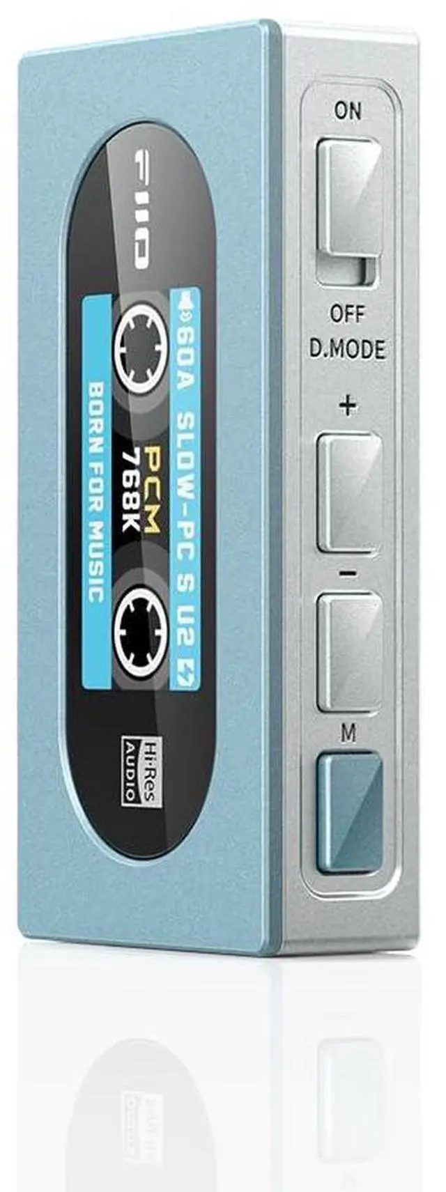 Alt view image 2 of 7 - KA15 Portable DAC and Headphone Amplifier (Blue)