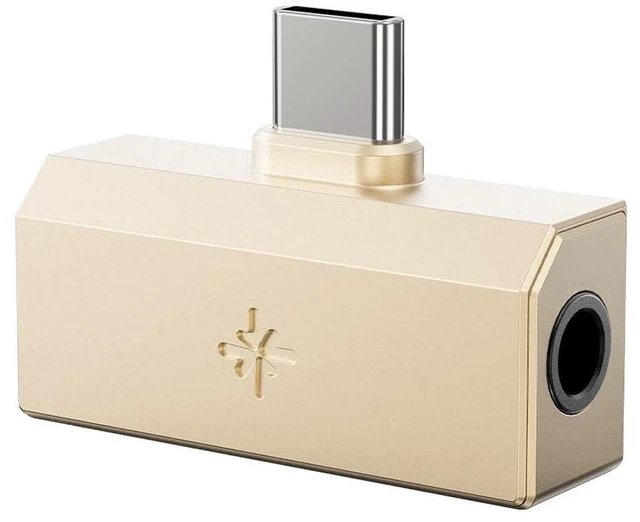 Main image of /Snowsky Tiny Portable DAC & Headphone Amplifier, Hi-Res USB DAC, PEQ Precision Tuning, PCM 384kHz/DSD256 Decoding, Android App/Web Control (3.5mm + 4.4mm Outputs,Tiny B Gold)