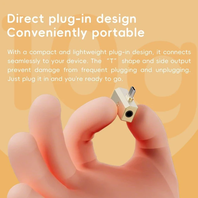 Alt view image 6 of 7 - /Snowsky Tiny Portable DAC & Headphone Amplifier, Hi-Res USB DAC, PEQ Precision Tuning, PCM 384kHz/DSD256 Decoding, Android App/Web Control, 3.5mm + 4.4mm Dual Outputs(Tiny B Black)