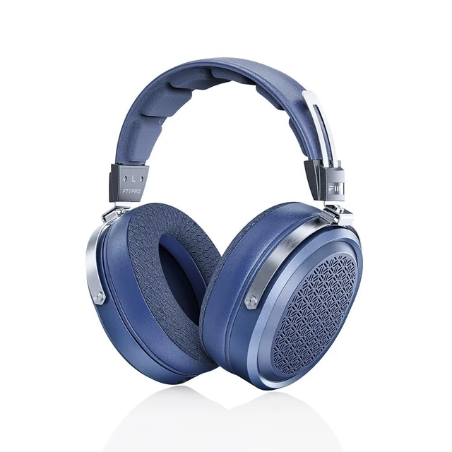 Alt view image 3 of 4 - FT1 Pro Open-Back Planar Magnetic Wired Hi-Fi Headphones for Home, Studio, Recording, High Sensitivity (Blue)