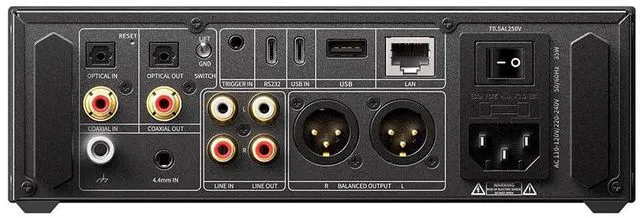 Alt view image 2 of 7 - K17 Desktop DAC&Headphone Amplifier AK4191+AK4499EX*2, 31-Band PEQ, MQA,Support DSD512 32Bit/768kHz with Remote Control (Black)