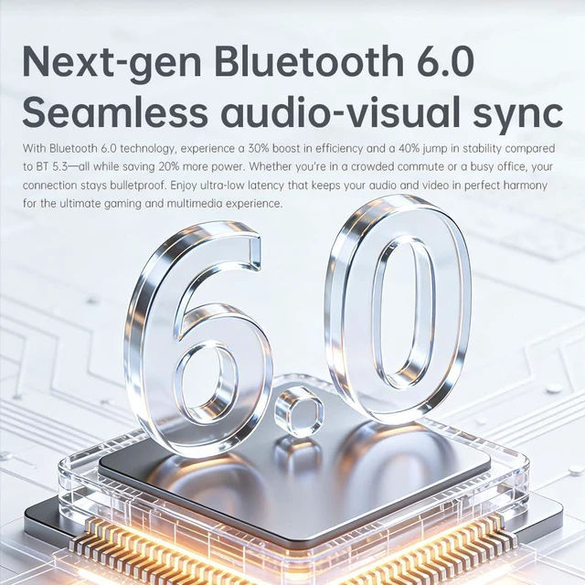 Alt view image 3 of 7 - JN3 Noise Cancelling Headphones, LDAC Hi-Res Audio, 115H Battery Life, Bluetooth 6.0, Deep Bass, Spatial Audio, Over-Ear Wireless Headphones with Mic (Apricot White)