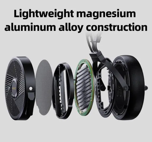 Alt view image 6 of 7 - FT5 90mm Open Planar Magnetic Headphones