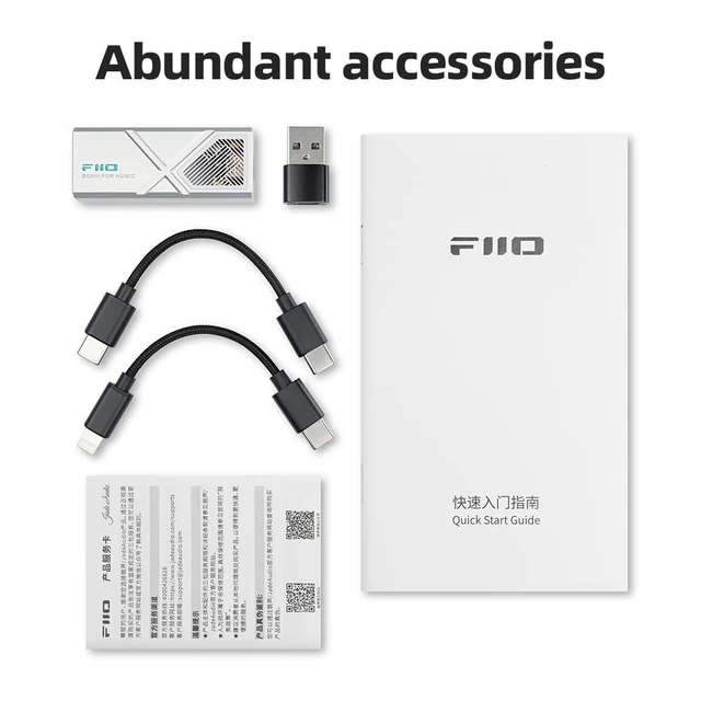 Alt view image 6 of 7 - /JadeAudio KA13 Portable DAC Dongle, USB-C Adapter, 3.5mm and 4.4mm Outputs Compatible with Android/iOS System/PC/Music Players, PCM 384kHz/32bit | DSD256 550mW high Power (Black)
