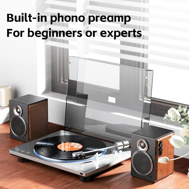 Alt view image 2 of 7 - SA1 High-Fidelity Desktop Speaker. 31-Band PEQ, LDAC Bluetooth,20W2+5W2 Output, Phono Preamp, Wood Fiber Woofer, Aluminum-Magnesium Tweeter (White)