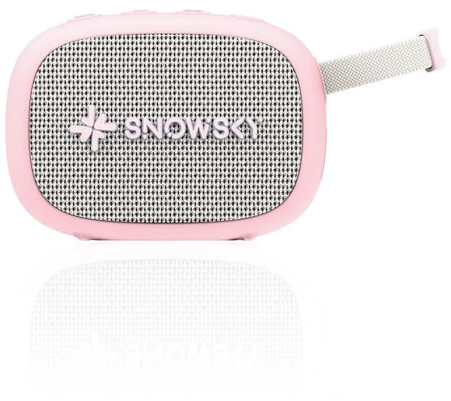 Main image of /Snowsky Anywhere Portable Bluetooth Speaker withIPX6 Waterproof, 21H Playtime, Wireless Stereo Pairing, HiFi Sound, Bluetooth 5.4, Bassup for Camping, Hiking, Outdoor,Travel,Home (Pink)