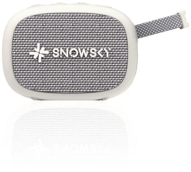 Main image of /Snowsky Anywhere Portable Bluetooth Speaker withIPX6 Waterproof, 21H Playtime, Wireless Stereo Pairing, HiFi Sound, Bluetooth 5.4, Bassup for Camping, Hiking, Outdoor,Travel,Home (White)