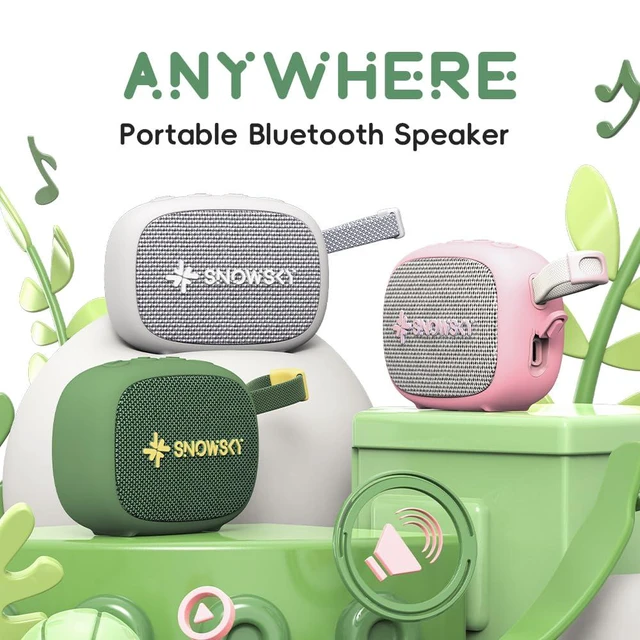 Alt view image 2 of 7 - /Snowsky Anywhere Portable Bluetooth Speaker withIPX6 Waterproof, 21H Playtime, Wireless Stereo Pairing, HiFi Sound, Bluetooth 5.4, Bassup for Camping, Hiking, Outdoor,Travel,Home (Olive Green)