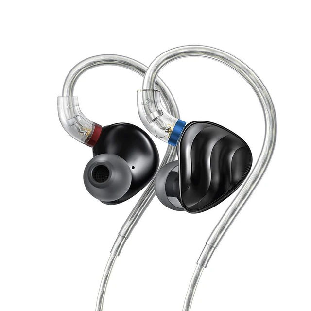 Alt view image 3 of 6 - FH3 HiFi Earphones 3 Drivers (1 Dynamic + 2 Knowles BA), in-Ear Earphones High Resolution, Bass Sound, High Fidelity for Smartphone/PC/Tablet