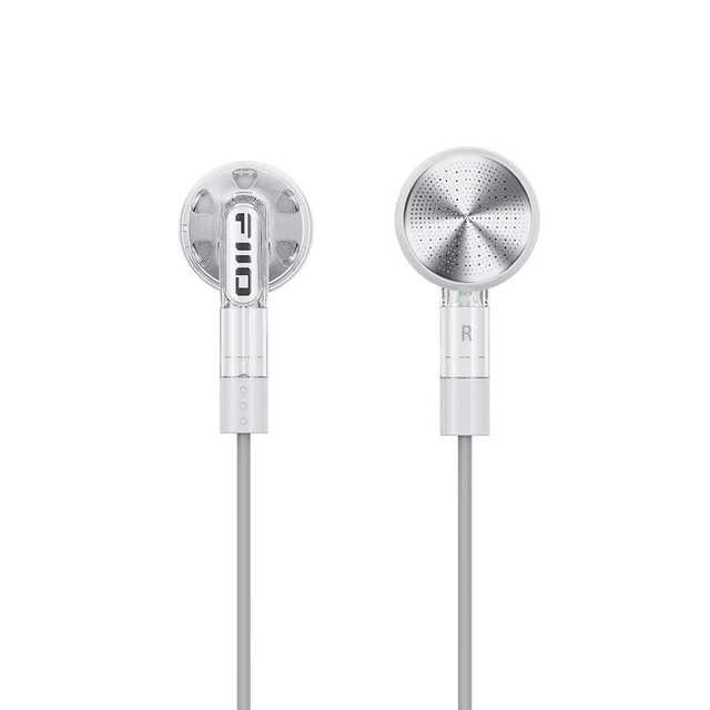 Alt view image 2 of 4 - FF1 3.5mm HiFi Music Wired Bass Earbud 14.2mm Dynamic HD Microphone Earphone for Gaming Meeting Video (Translucent)