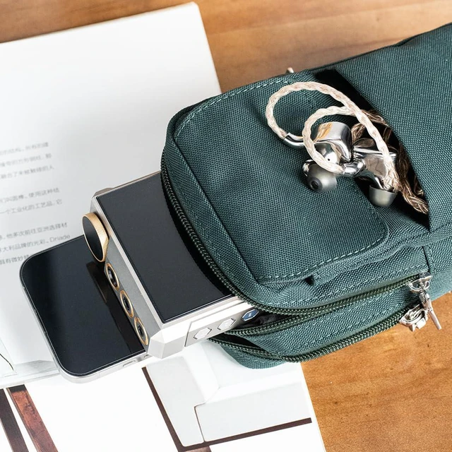 Alt view image 4 of 4 - NEST EDC Portable Carry Bag, Protective Travel Case for Digital Audio Players, DACs, Earphones and Accessories