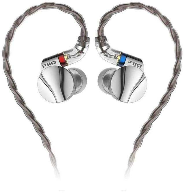 Main image of FD15 13.8mm Magnalium DLC HiFi Dynamic Driver in-Ear Earphone with Stainless Steel Shell, Detachable MMCX Cable (Silver)