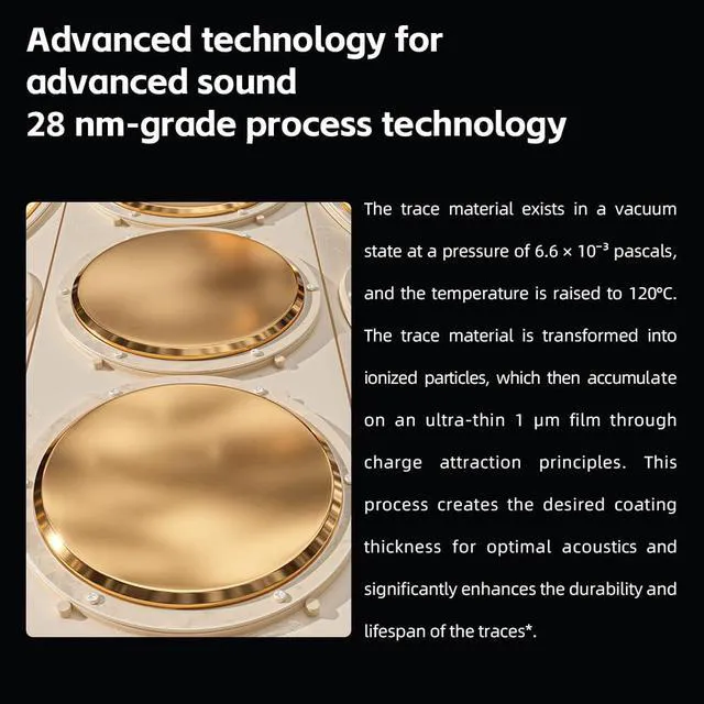 Alt view image 5 of 7 - FT7 Headphones Open-Back Planar 106mm Planar Magnetic Monitor Earphone Gold Diaphragm Carbon Fiber Shell Detachable Cables (Black)