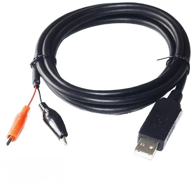 Main image of USB to RS485 Cable with Alligator Clips, 1.8m Programming Cable for Host Computer