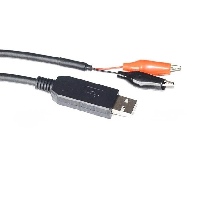 Alt view image 4 of 4 - USB to RS485 Cable with Alligator Clips, 1.8m Programming Cable for Host Computer