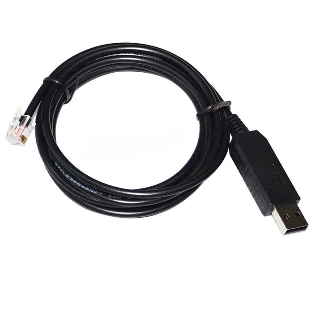 Alt view image 2 of 5 - USB to RJ22 4P4C Cable for Losmandy Gemini-1 System, 1.8m RS232 PC Control Cable