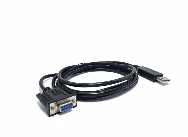 Alt view image 6 of 6 - USB to RS232 DB9 Female Cable FT232RL Chip, for Allen-Bradley SLC 5/03 5/04 5/05 PLC Programming, USB-1747-CP3 Compatible, 1.8M