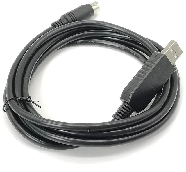 Alt view image 7 of 7 - USB to Mini 7-Pin DIN Cable for ROOMBA Battery, 1.8m Configuration Cable