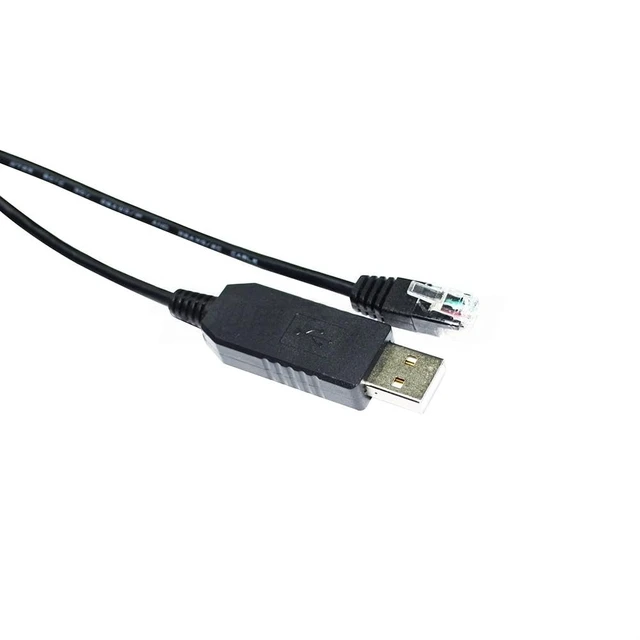 Alt view image 2 of 4 - USB to RJ11 Cable for MOON'S Drives, 1.8m RS232 Serial Debug Communication Line