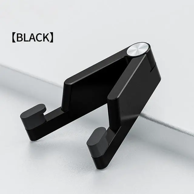 Main image of T87 Adjustable Foldable Aluminum Tablet & Phone Stand - Black