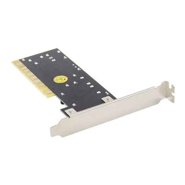 Alt view image 5 of 6 - PCI to SATA RAID Controller Card 4 Port Expansion Adapter, Silicon Image 3114 Chipset SATA Hard Drive Expansion Card RAID 0/1 Support
