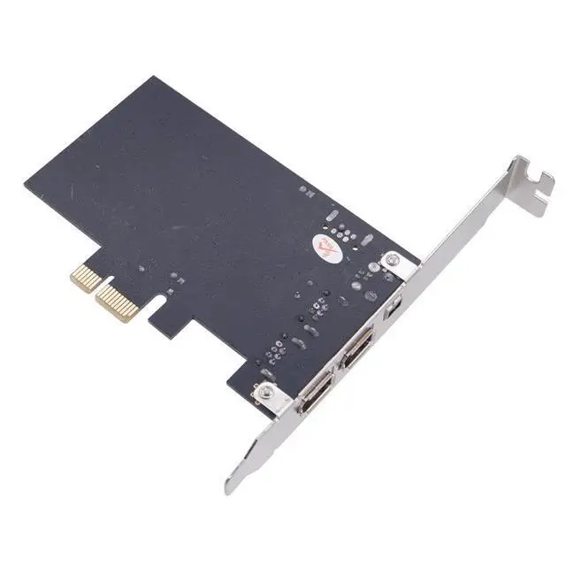 Alt view image 5 of 6 - PCI-E 1394 FireWire Video Capture Card 3-Port DV Camera Adapter, PCIe 1X Interface, IEEE 1394a, Plug & Play (No Driver Required)