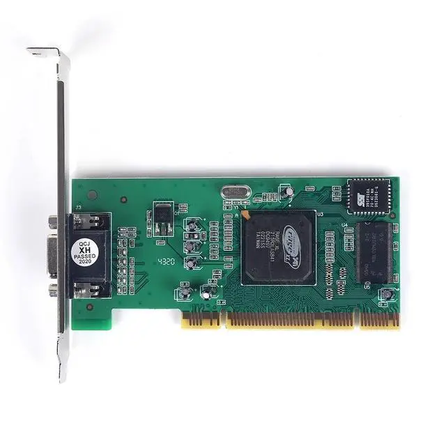 Alt view image 2 of 7 - ATI Rage XL 8MB PCI Internal Graphics Card VGA Port Display Adapter for Desktop PC, Standard PCI Slot, Monitor Connectivity, Video Signal Card for Legacy Systems