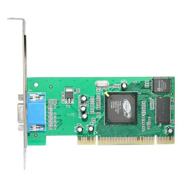 Alt view image 3 of 7 - ATI Rage XL 8MB PCI Internal Graphics Card VGA Port Display Adapter for Desktop PC, Standard PCI Slot, Monitor Connectivity, Video Signal Card for Legacy Systems