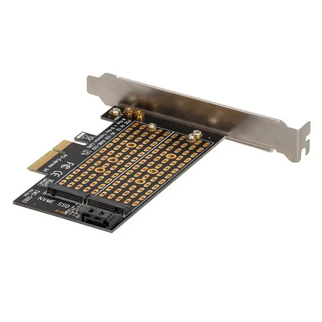 Alt view image 5 of 7 - NVMe to PCIe 4.0 Adapter Card M.2 NVMe SSD to PCI-E 4.0 x4 Expansion Card, Desktop Solid State Drive Converter, Supports 2230/2242/2260/2280 NVMe Drives