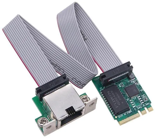 Main image of M.2 A+E Key 2.5G Ethernet Adapter Multi-Gigabit 2.5G/1G/100M M.2 Network Card, Realtek RTL8125B Chipset, Gigabit LAN Module for Desktop/NAS/Embedded Systems