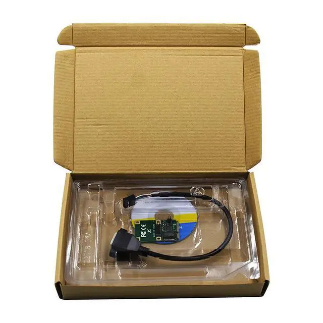 Alt view image 6 of 6 - Mini PCIe Gigabit Network Card 1000M RJ45 Wired LAN Adapter for Desktop / Mini Computers, Full-Height / Half-Height Form Factor, 10/100/1000Mbps - Straight needle style