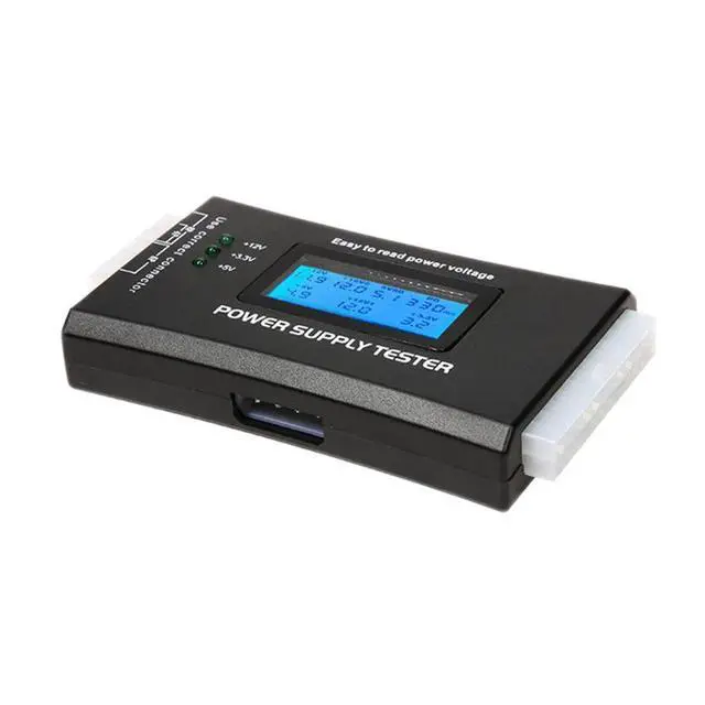 Alt view image 6 of 7 - ATX Power Supply Tester with LCD Display PSU Diagnostic Card, PC Power Supply Detection Instrument, Voltage Tester for Computer Power Supply
