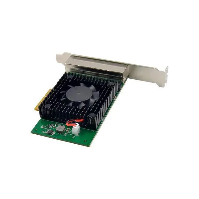 Alt view image 5 of 5 - Intel I225 Chip PCIe x4 2.5G 4-Port Server Network Card 2500Mbps Quad RJ45 Gigabit Ethernet Adapter, 4 x 2.5G LAN Ports, Industrial Camera / Server / Desktop