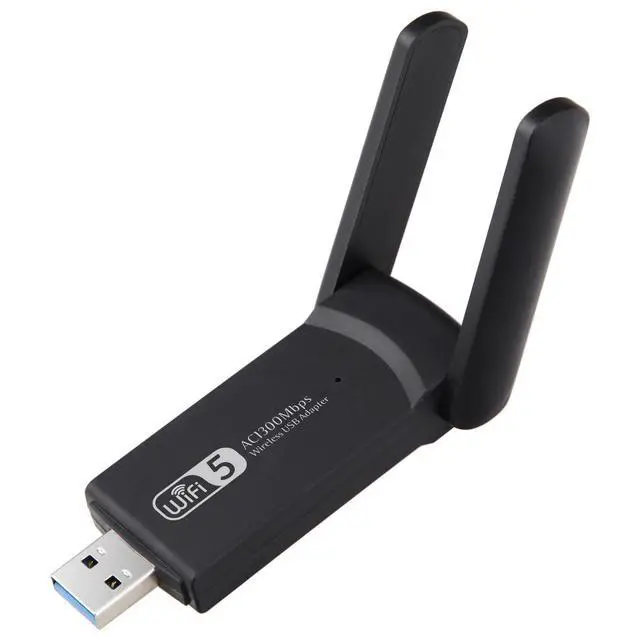 Alt view image 2 of 7 - 1300Mbps Dual-Band USB WiFi Adapter 5.8G / 2.4G AC1300 Wireless Network Card, Driver-Free for Windows 10/11, USB WiFi Receiver for Desktop / Laptop - RTL8812BU