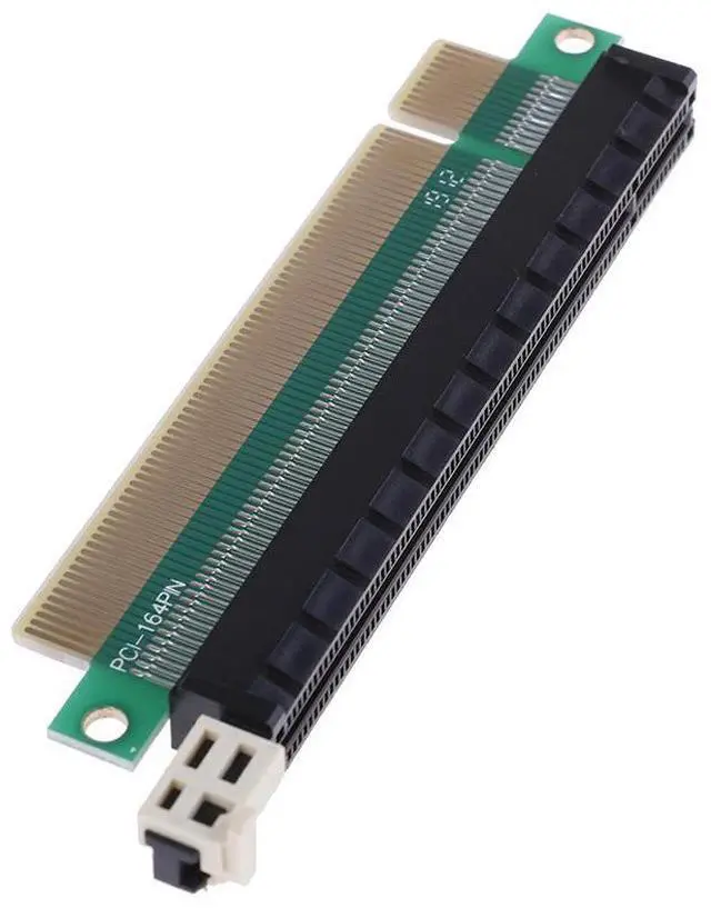 Alt view image 2 of 5 - Industrial-Grade PCIe 16X Test/Protection Riser Card 164-Pin Motherboard Graphics Card Adapter, 16X Slot Extender with Latching Clips for Secure Connection