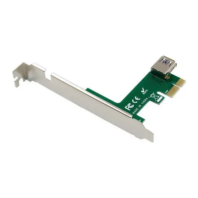 Alt view image 3 of 4 - PCIe x1 to 2 x PCI Slot Expansion Card PCI-E to Dual PCI Adapter, Detachable / Split Design, Plug-and-Play, Driver-Free for Legacy PCI Devices