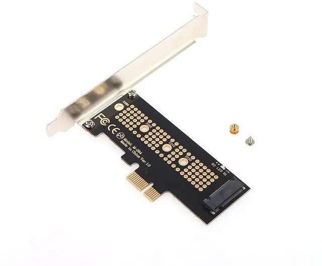 Main image of PCIe to M.2 NVMe Adapter Card M.2 NVMe SSD Expansion Card for Desktop PC, PCI-E to M.2 Converter, Supports 2230/2242/2260/2280 NVMe Drives - (PCle X1)